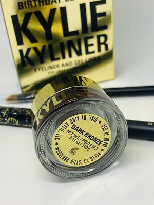 Kylie Cosmetics Birthday Edition Kyliner Kit Dark Bronze (Gel + Pencil Eyeliner)