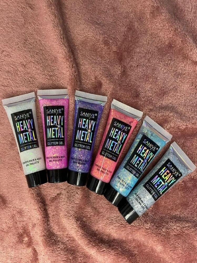 Saniye heavy metal glitter gel