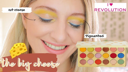 Revolution Beauty The Big Cheese EyeShadow Palette (18 Colors)