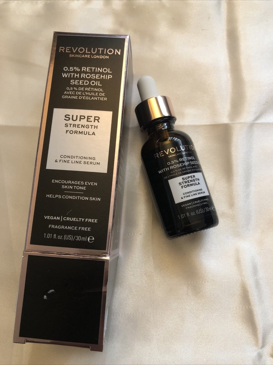 Revolution Skincare London 0.5% Retinol with Rosehip Seed Oil – 30ml