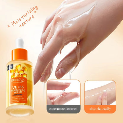 BIOAQUA Vitamin E + B5 Skincare Set – 6-Piece Moisturizing & Anti-Aging Routine