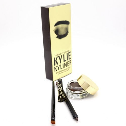 Kylie Cosmetics Birthday Edition Kyliner Kit Dark Bronze (Gel + Pencil Eyeliner)