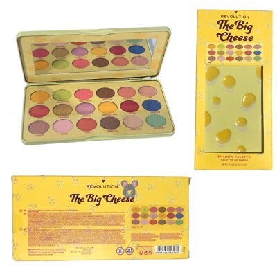 Revolution Beauty The Big Cheese EyeShadow Palette (18 Colors)