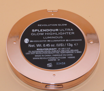 Makeup Revolution Glow Splendour Highlighter
