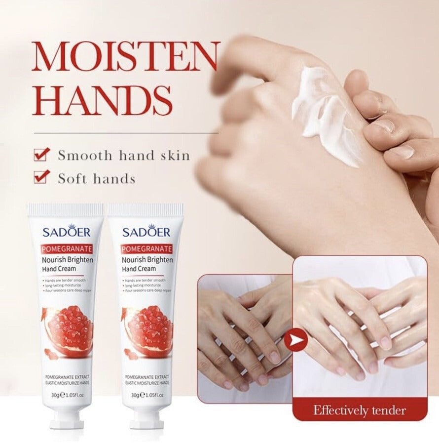 SADOER Pomegranate Vitality Bright Skin 6-in-1 Skincare Set | Hydrating & Brightening