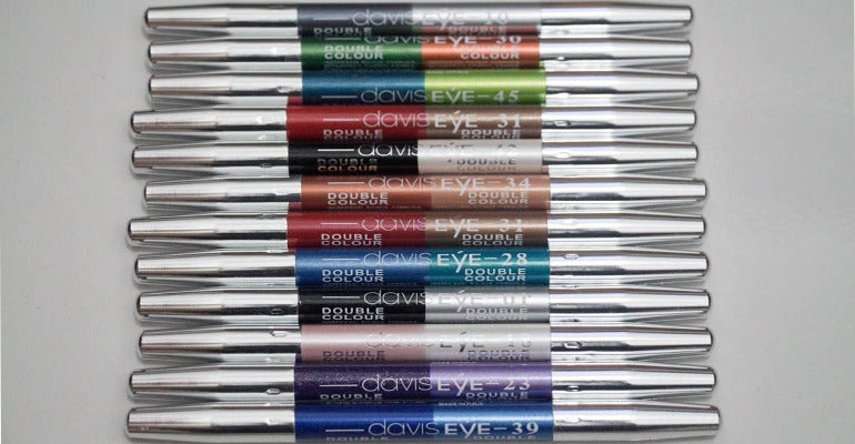 Davis Eye Double color Eyeliner Pencil 2-in-1