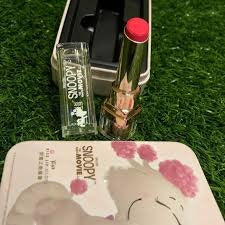 Snoopy Moves the peanuts movie lipsticks