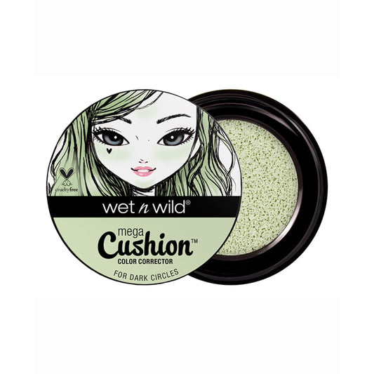 WET N WILD MEGA CUSHION GREEN COLOR CORRECTOR