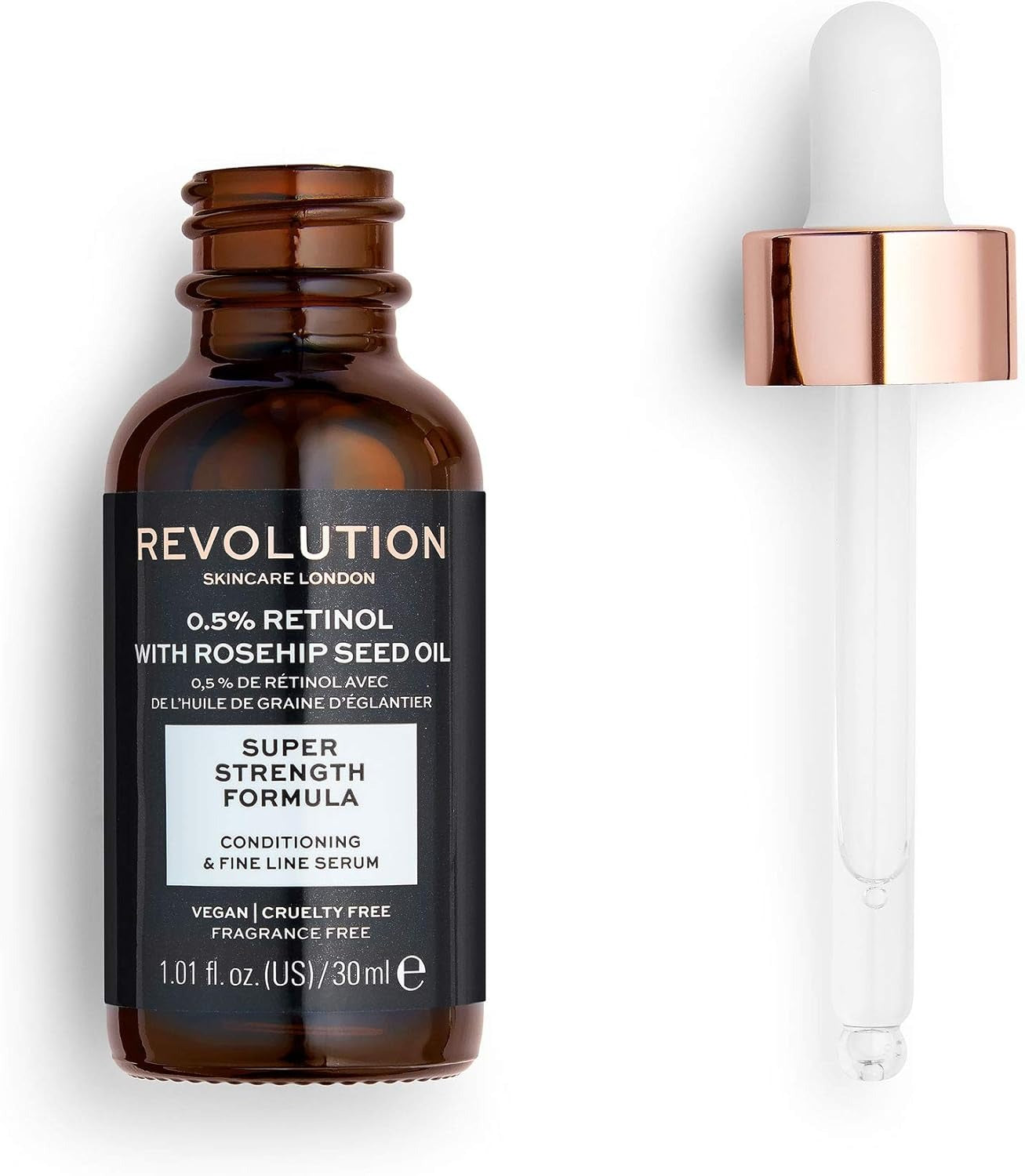 Revolution Skincare London 0.5% Retinol with Rosehip Seed Oil – 30ml