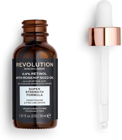 Revolution Skincare London 0.5% Retinol with Rosehip Seed Oil – 30ml